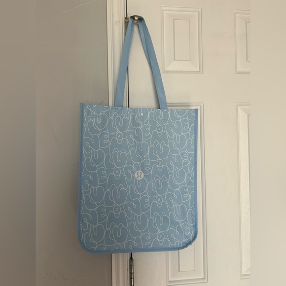 lululemon athletica Other - lululemon athletica Sky Blue Graphic Tote